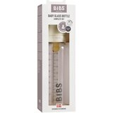 Bibs Baby Glass Bottle 225 ml steklenička za dojenčke Ivory 225 ml | Shoptok.si