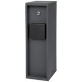 Bold Pado vanjska utičnica vrtna utičnica stup 3-smjerni utikač u antracit boji (senzor svjetla, IP44 vanjski energetski stup, 3680 W, 30 x 12 x 9 cm, jednostavan za postavljanje) 10618 vrtna ... | Eponuda.ba
