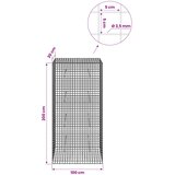  Gabion s žicom debljine 3,5 mm i mrežom 5x5 cm 100x30x200 cm Slike