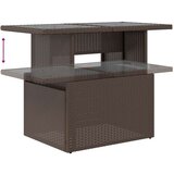  9 delni vrtni kavč set z blazinami Rjava Poly ratan, (22092733) | Shoptok.si