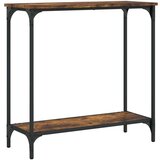  Konzolni stol boja hrasta 75 x 30 5 x 75 cm konstruirano drvo | shoptok.hr