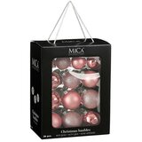 Mica Decorations Božićne kuglice (Ružičasta, Staklo, 26 Kom.) | shoptok.hr