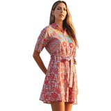Isla Bonita By Sigris Kratke obleke Obleka Rožnata | Shoptok.si