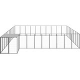  Kavez za pse crni 25,41 m² čelični | shoptok.hr