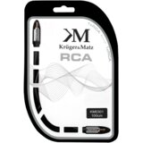  Kruger&Matz kabel 1RCA-1RCA 1,0 m | shoptok.hr