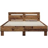  Krevetna konstrukcija Staro drvo 120 x 190 cm Konstruirano drvo | shoptok.hr