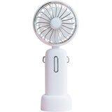 INF Zložljiv polnilni ročni ventilator 4800mAh, 3-hitrostni, z vrvico White, (5000310493) | Shoptok.si