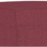  Tabure crvena boja vina 70 x 55 x 41 cm od tkanine | shoptok.hr