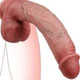 Realistic Liquid Silicone Dildo 27.5cm Skin