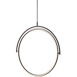 Halo Design 749539 - LED prigušiva viseća lampa na sajli TILT LED/40W/230V prečnik 40 cm crna | Eponuda.com