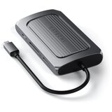 Satechi Aluminium USB4 Multiport Adapter 8K HDMI, 1x8K HDMI/30Hz, USB-C PD 100W, Ethernet, 2xUSB-A 3.2, 1xUSB-A 2.0, mikrofon | Shoptok.si