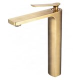 ELITE EDITION Najbolj prestižna kopalniška armatura za samostoječe umivalnike | Pipa BSC1342 - Brušeno zlato | Shoptok.si