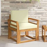  Set vanjskih sofa Čvrsto drvo akacije i poliester | shoptok.hr