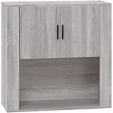 Maison Chic Stenska omarica - Zidna omarica siva sonoma 80x33x80 cm inženirski les iu763, (22063162) Cene