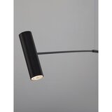 Nova Luce Mat crna metalna LED stojeća svjetiljka (visina 250 cm) Voice – | shoptok.hr