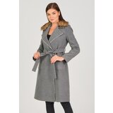 Dewberry Z6580 WOMEN'S COAT-ON GREY | Shoptok.si