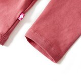  Dječja majica dugih rukava starinska ružičasta boja 128 | shoptok.hr