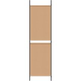  4-panelni pregradni zid Bež 200 x 180 cm Tkanina | Eponuda.ba