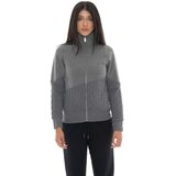 Leone 1947 Telovniki & Jope Woman High Collar Full Zip Braid Siva Cene