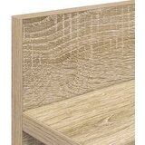  Vješalica za kapute na zidu Sonoma hrast 60 x 10,5 x 18 cm | shoptok.hr