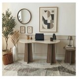 Hanah home Radni sto Infini Travertine Walnut | Eponuda.com
