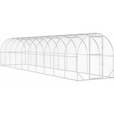  Kokošinjac Srebrna 1000 x 200 x 200 cm Pocinčani čelik | shoptok.hr