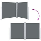  Uvlačiva bočna tenda 140 x 600 cm antracit | shoptok.hr