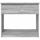  Konzolni stol s ladicama sivi Sonoma 85,5x38,5x74,5 cm | Eponuda.com