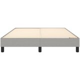  Okvir za krevet s oprugom svjetlosivi 140x200 cm od tkanine | Eponuda.ba