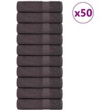 vidaXL Brisače za roke 50 kos FROGN antracit 50x100 cm 100% bombaž | Shoptok.si