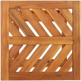  Vrtni set za objed 3 kom. Smeđa Čvrsto drvo akacije 150 x 90 x 60 cm | shoptok.hr