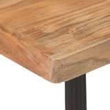 Bistro stolić 60 x 60 x 76 cm od masivnog bagremovog drva | shoptok.hr