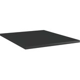 Police za knjige 8 kom visoki sjaj crne 40 x 50 x 1,5 cm drvene | shoptok.hr