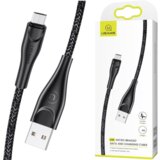 Usams MICRO USB BRIDED KABEL 3M 2A ČRNO OVITEK HITRO POLNJENJE ZA TELEFON, (21980405) | Shoptok.si