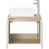  Set namještaja za kupaonicu Hrast sonoma Konstruirano drvo Smeđa 62,5 x 44,5 x 50 cm | Shoptok.si