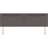  Naslon za glavo Preprost dizajn Siva 180 cm umetno usnje, (22048670) | Shoptok.si