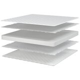  Madrac od memorijske pjene bijeli 80 x 160 x 17 cm mekan | shoptok.hr