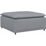  Modularni kauč s podnožjem, svijetlo sivi 100x100x48 cm | shoptok.hr