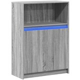  Komoda s LED svjetlima boja hrasta sonome 72x34x100 cm drvena | shoptok.hr