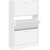 Ormarić za cipele bijeli 63x24x103 cm od konstruiranog drva | shoptok.hr
