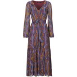 Polo Ralph Lauren Dolge obleke HATETA-LONG SLEEVE-DAY DRESS Večbarvna | Shoptok.si
