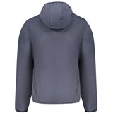 MIlitary Academy muška jakna s kapuljačom s vezom orla i trobojnim grbom tamnoplava | shoptok.hr