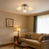  plafonski luster portos 3xE14/10W/230V sjajni hrom | Eponuda.com