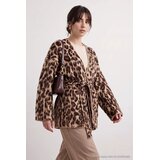 Trendyol Modest Trendyol ženski duks Tctaw27Th00002, smeđa-leopard print Cene