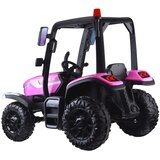 Veliki Velik traktor s prikolico 4x4 – roza | Shoptok.si