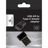  Gembird A-USB2-AMCF-02 USB 2.0 adapter USB2.0 AM na Tipe-C ženski, Crni | Eponuda.com