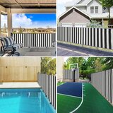  Mreža za privatnost antracit-bijela 1,5 x 25 m HDPE 195 g/m² | shoptok.hr