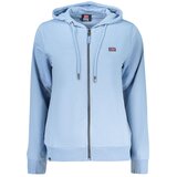 Norway 1963 ženska plava majica s kapuljačom na patentni zatvarač | shoptok.hr