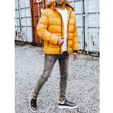 DStreet Yellow men's quilted winter jacket TX4162 | ePonuda.com