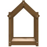 Krevet za pse smeđa boja meda 61x50x70 cm od masivne borovine | Eponuda.ba